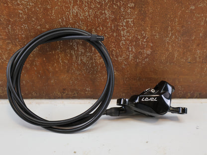 SRAM LEVEL ULTIMATE STEALTH C1 CARBON SET / VR + HR / 2-KOLBEN / STEALTH DESIGN