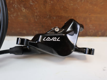 SRAM LEVEL ULTIMATE STEALTH C1 CARBON SET / VR + HR / 2-KOLBEN / STEALTH DESIGN