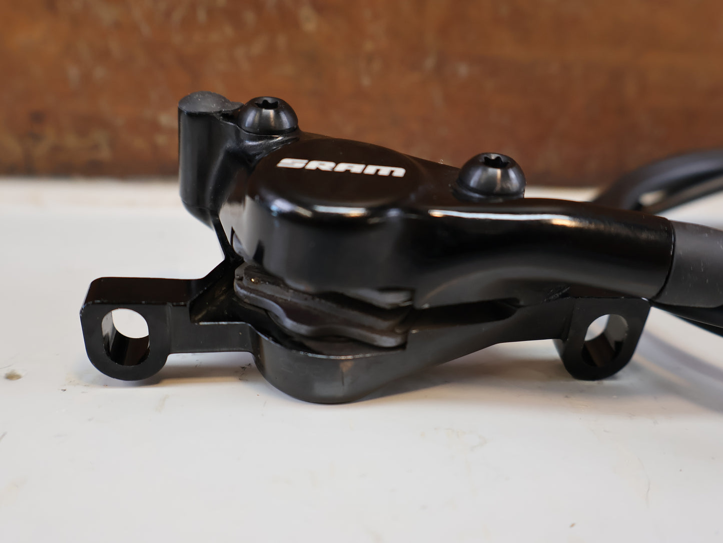 SRAM LEVEL ULTIMATE STEALTH C1 CARBON SET / VR + HR / 2-KOLBEN / STEALTH DESIGN
