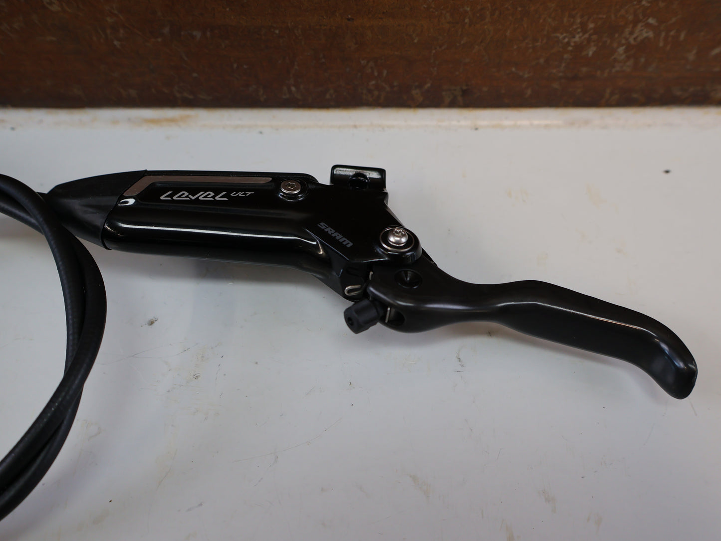 SRAM LEVEL ULTIMATE STEALTH C1 CARBON SET / VR + HR / 2-KOLBEN / STEALTH DESIGN