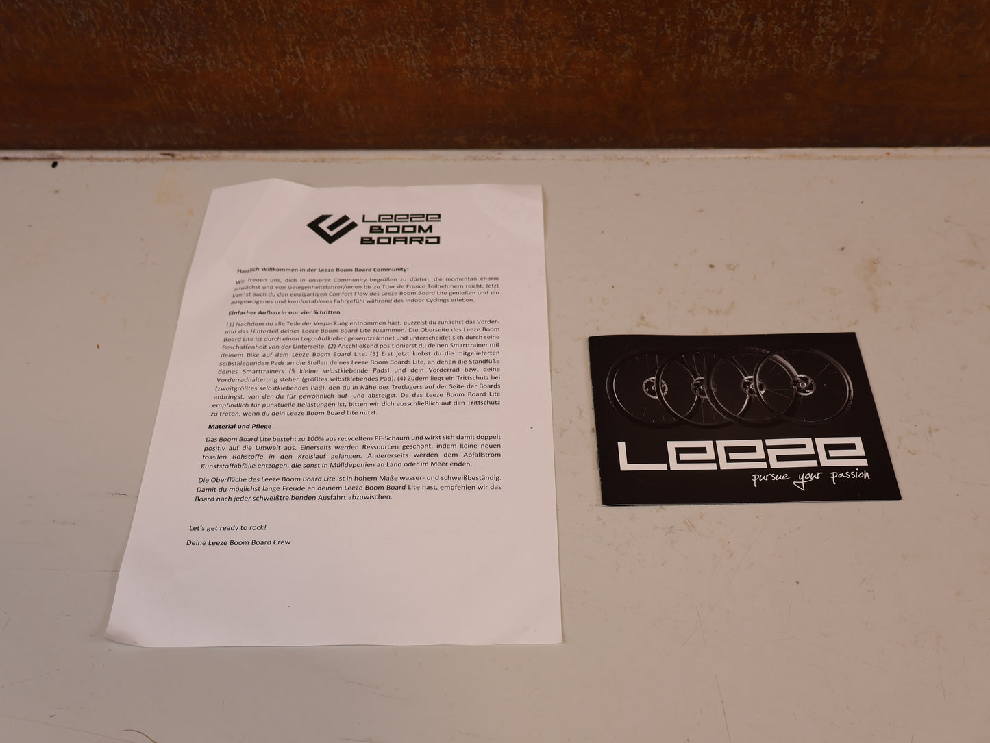 LEEZE BOOM BOARD LITE INDOOR TRAINER ROCKER PLATE BOARD