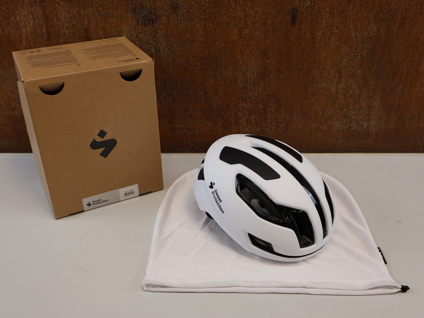 SWEET PROTECTION FALCONER AERO 2VI MIPS / RENNRADHELM / GR. M/L / SATIN WHITE