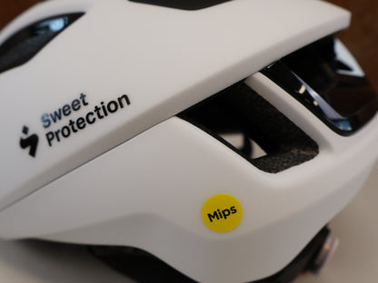 SWEET PROTECTION FALCONER AERO 2VI MIPS / RENNRADHELM / GR. M/L / SATIN WHITE