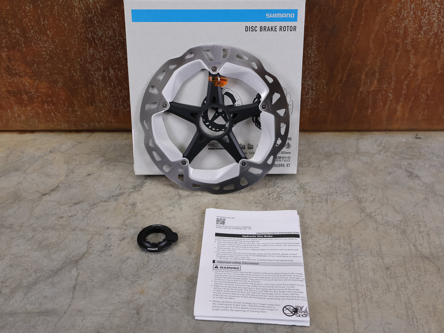 SHIMANO RT-MT800 BREMSSCHEIBE 180 MM – ICE TECHNOLOGIES FREEZA / CENTER LOCK / MIT MAGNET-LOCKRING