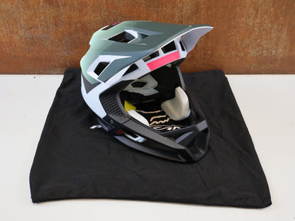 FOX PROFRAME MIPS PARK CAPSULE FULLFACE HELM / MTB INTEGRALHELM / GR. S / WHITE
