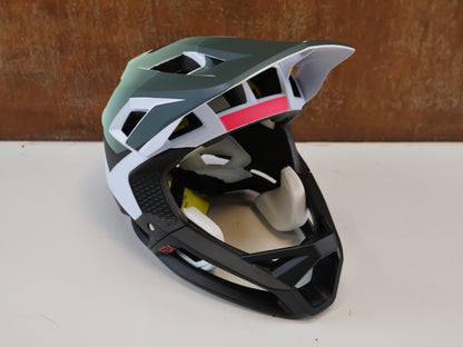 FOX PROFRAME MIPS PARK CAPSULE FULLFACE HELM / MTB INTEGRALHELM / GR. S / WHITE