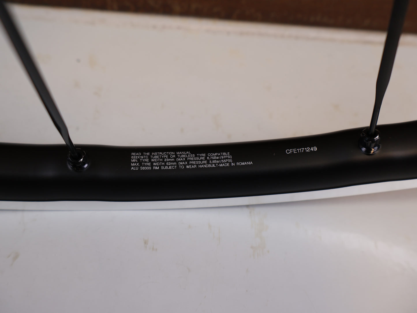 MAVIC KSYRIUM SL UST VORDERRAD 680G / FELGENBREMSE