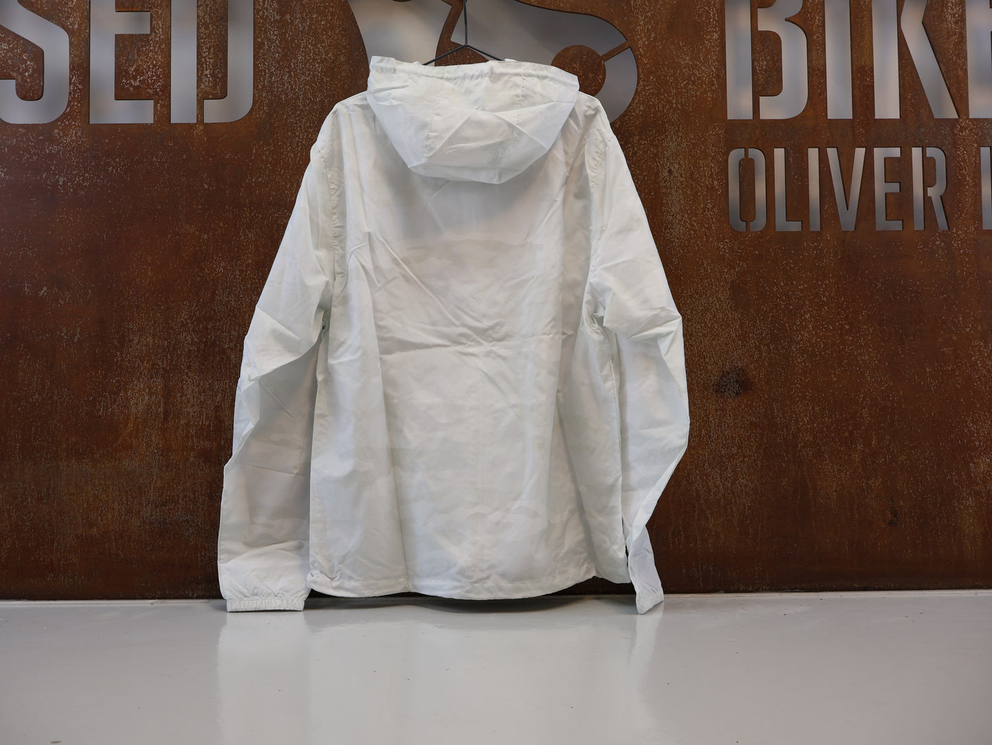 CRANKBROTHERS RANGE WINDBREAKER / MTB WINDJACKE / WEISS / GR. L