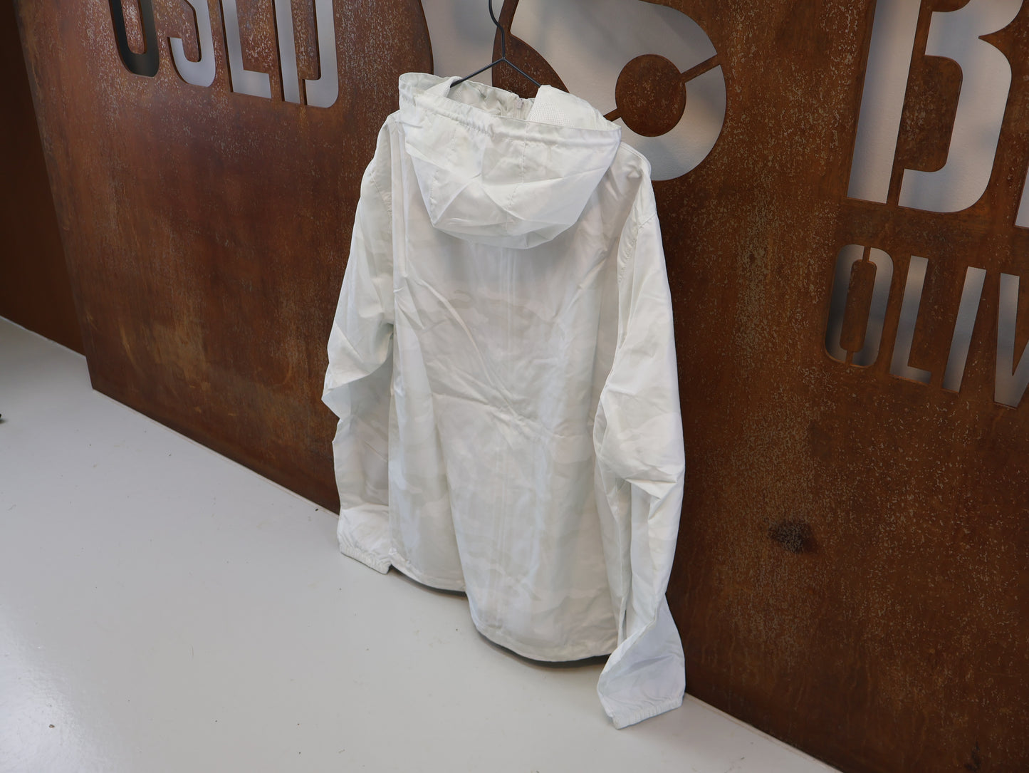 CRANKBROTHERS RANGE WINDBREAKER / MTB WINDJACKE / WEISS / GR. L