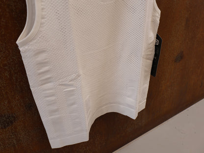 100% ZEPHYR COOLING TANK / WEISS / GR. S/M / BASELAYER / UNTERHEMD