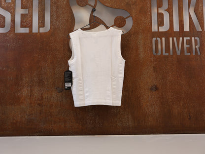 100% ZEPHYR COOLING TANK / WEISS / GR. S/M / BASELAYER / UNTERHEMD