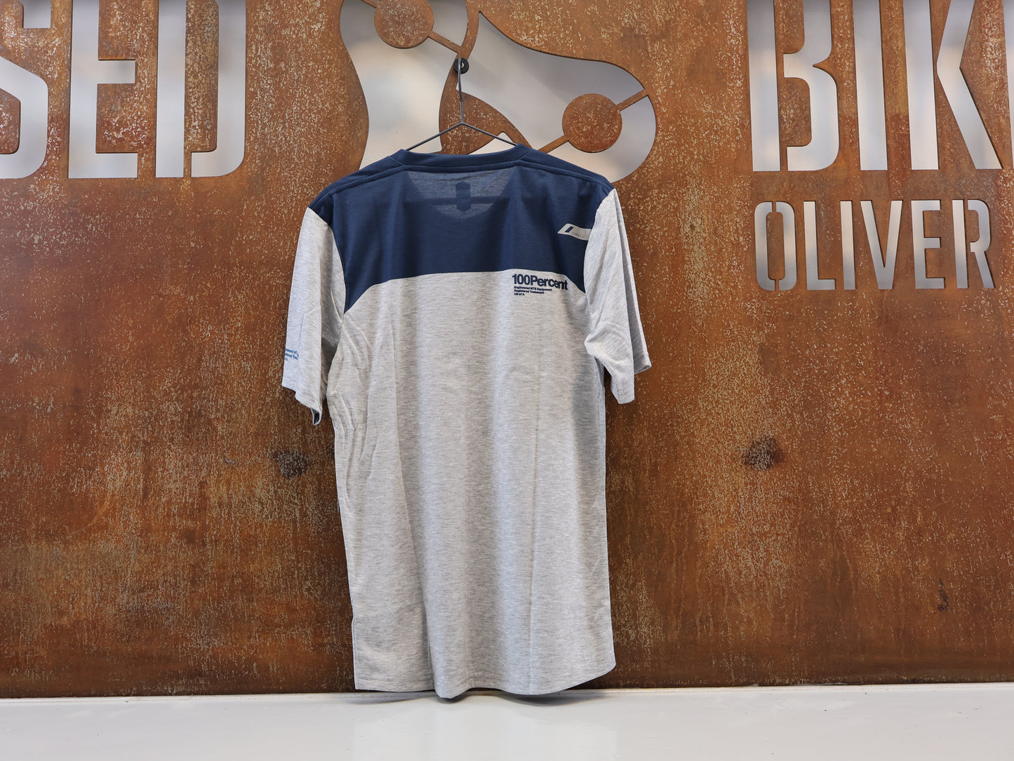 100% AIRMATIC JERSEY / HERREN / GR. S / GRAU-MIDNIGHT / MTB TRAIL