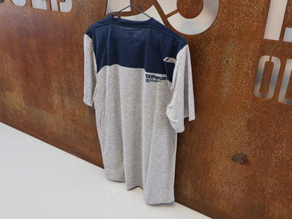 100% AIRMATIC JERSEY / HERREN / GR. S / GRAU-MIDNIGHT / MTB TRAIL