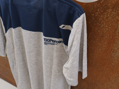 100% AIRMATIC JERSEY / HERREN / GR. S / GRAU-MIDNIGHT / MTB TRAIL