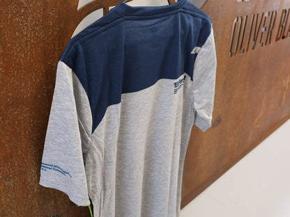 100% AIRMATIC JERSEY / HERREN / GR. S / GRAU-MIDNIGHT / MTB TRAIL