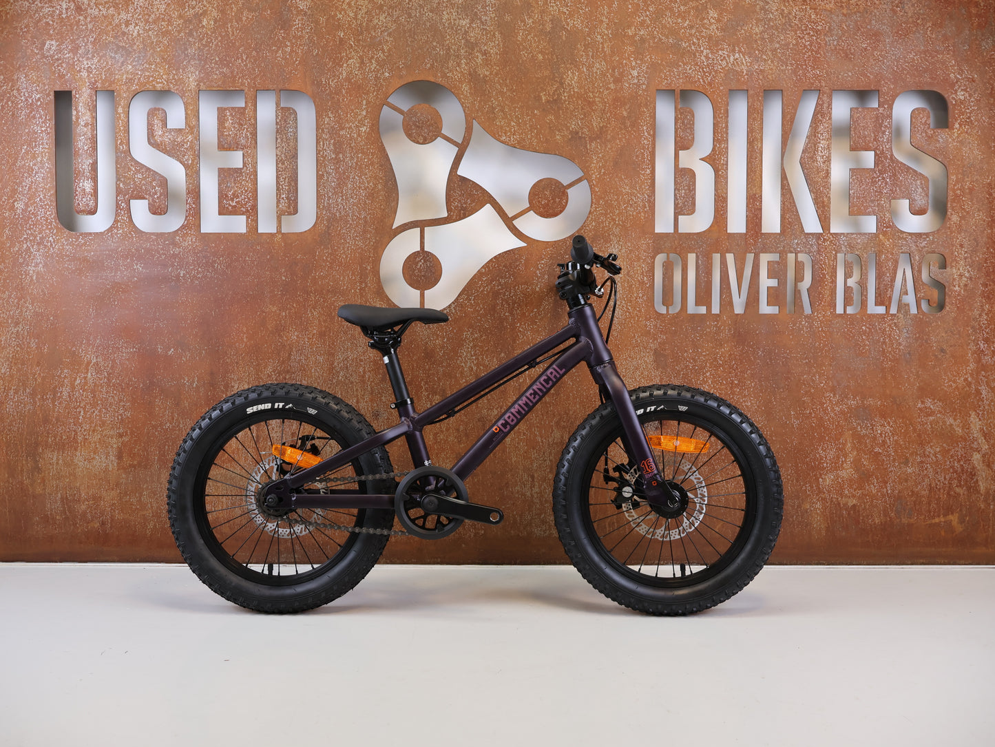 COMMENCAL RAMONES 16 ZOLL PURPLE MATT KINDERRAD