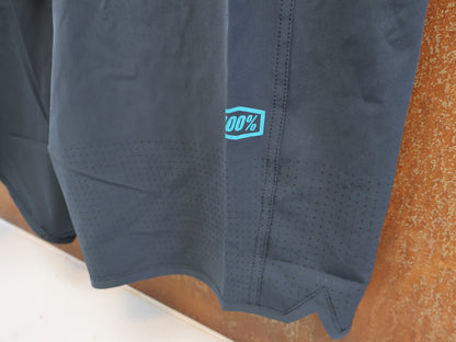 100% DRAFT ATHLETIC SHORT / CHARCOAL / GR. XL / HERREN SPORT HOSE