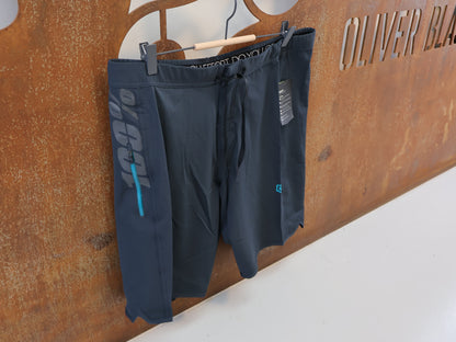 100% DRAFT ATHLETIC SHORT / CHARCOAL / GR. XL / HERREN SPORT HOSE