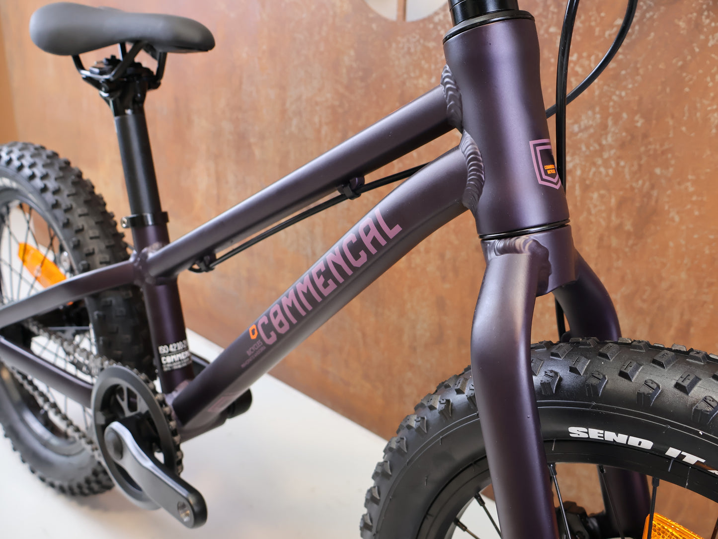 COMMENCAL RAMONES 16 ZOLL PURPLE MATT KINDERRAD