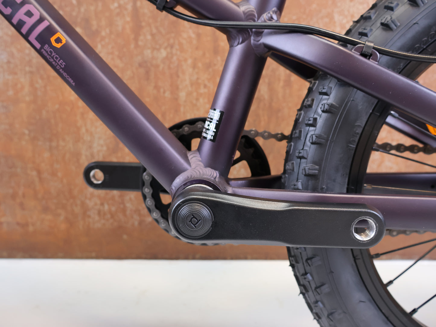 COMMENCAL RAMONES 16 ZOLL PURPLE MATT KINDERRAD
