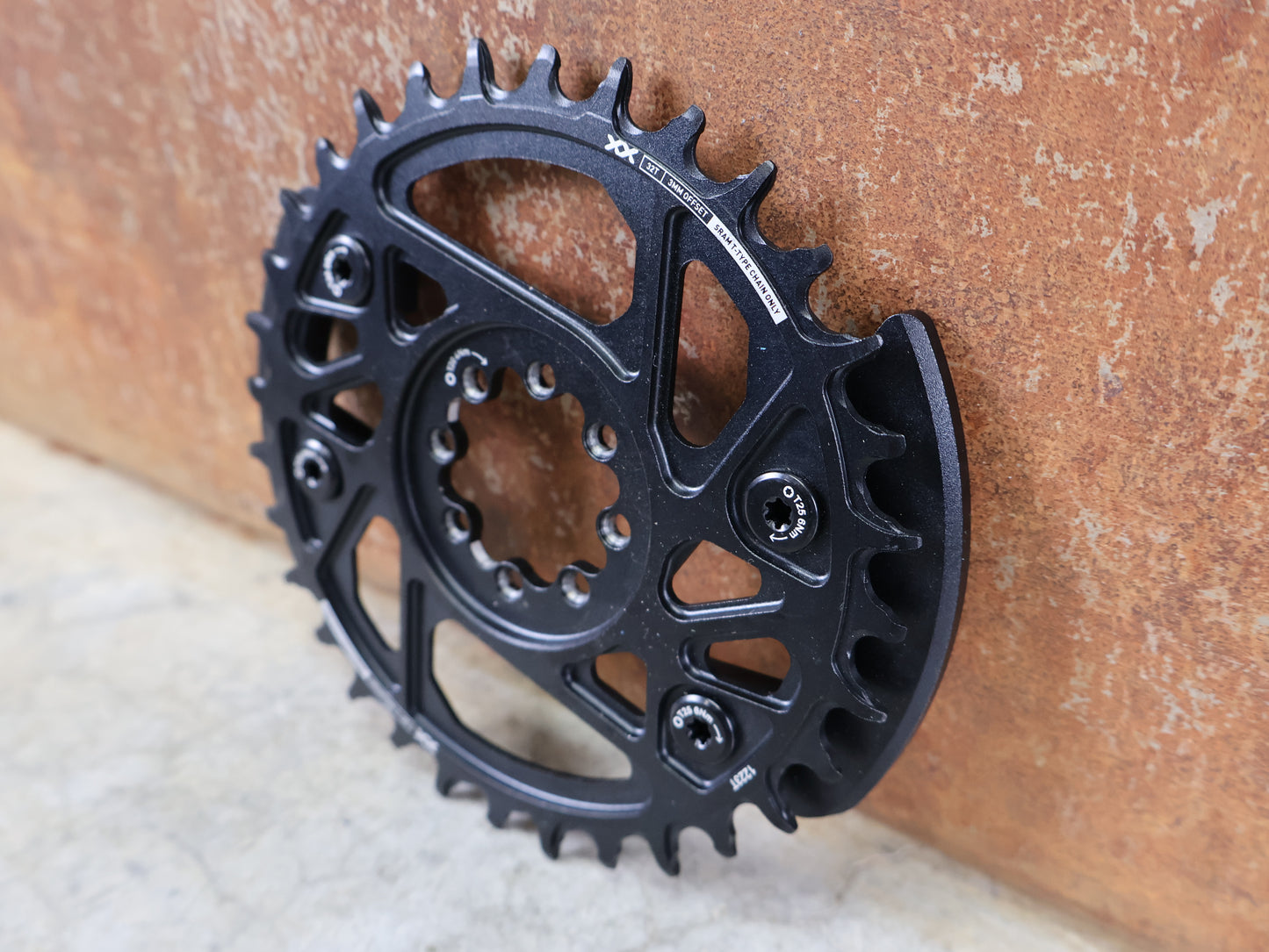 SRAM XX EAGLE TRANSMISSION KETTENBLATT / 32Z / 8-LOCH / 3MM OFFSET / INKL. BASHGUARDS