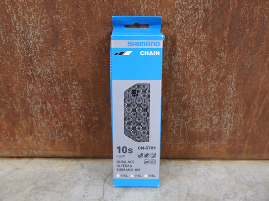 SHIMANO ULTEGRA CN-6701 KETTE / 10-FACH / 116 GLIEDER / 2X10-FACH