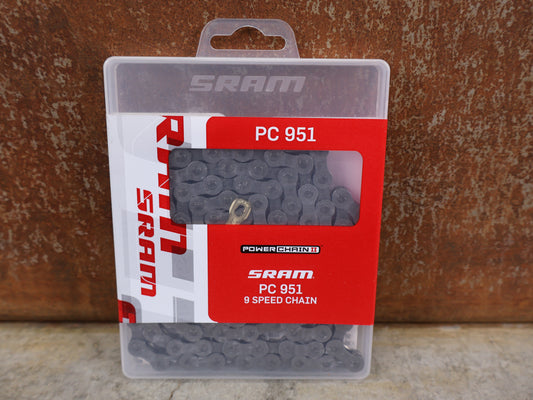 SRAM PC-951 POWERCHAIN II KETTE / 9-FACH / 114 GLIEDER / INKL. POWERLINK