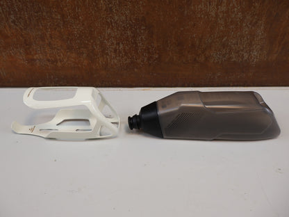 TREK RSL AERO TRINKFLASCHE UND CARBON HALTER  / ERA WHITE GREY /  SET