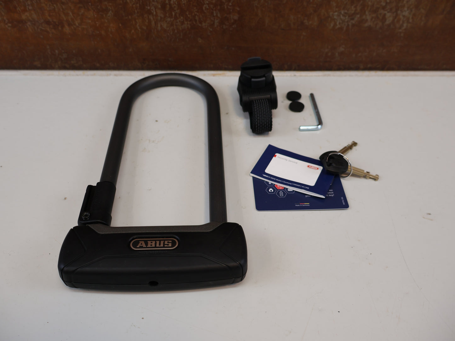 ABUS GRANIT PLUS 640 / BÜGELSCHLOSS / 230X83MM / LEVEL 12 / TEXKF HALTERUNG