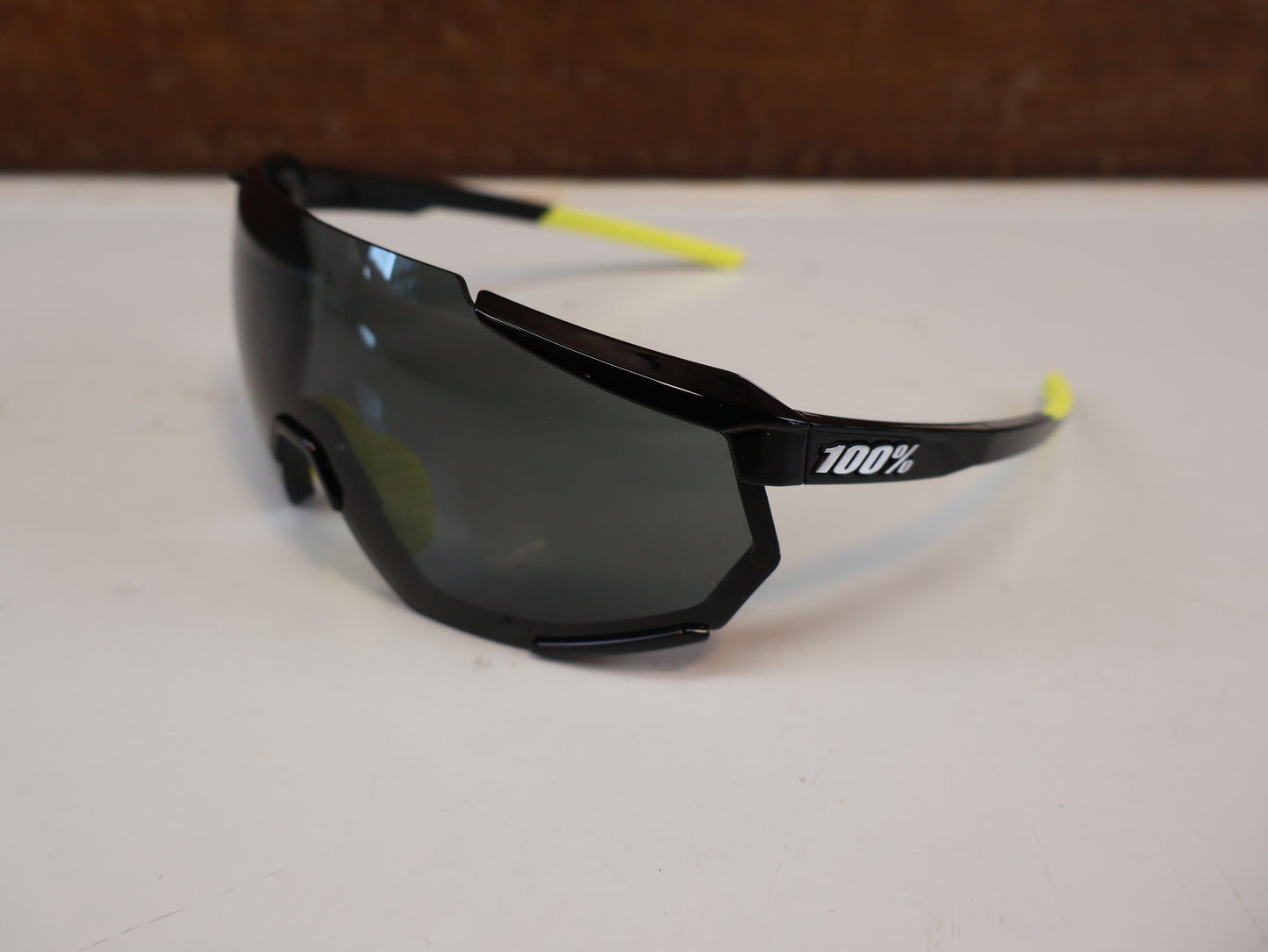 100% RACETRAP 3.0 / MTB SPORTBRILLE / GLOSS BLACK SMOKE / WECHSELGLAS