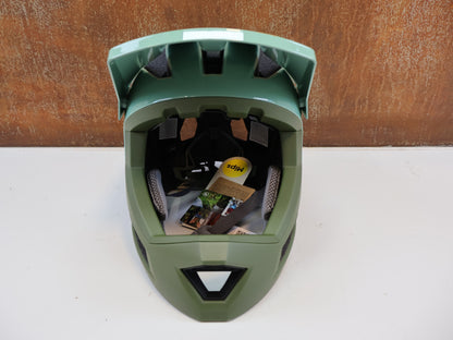 ENDURA SINGLETRACK / MIPS FULLFACE HELM / GR. L-XL 58-63 CM / OLIVGRÜN