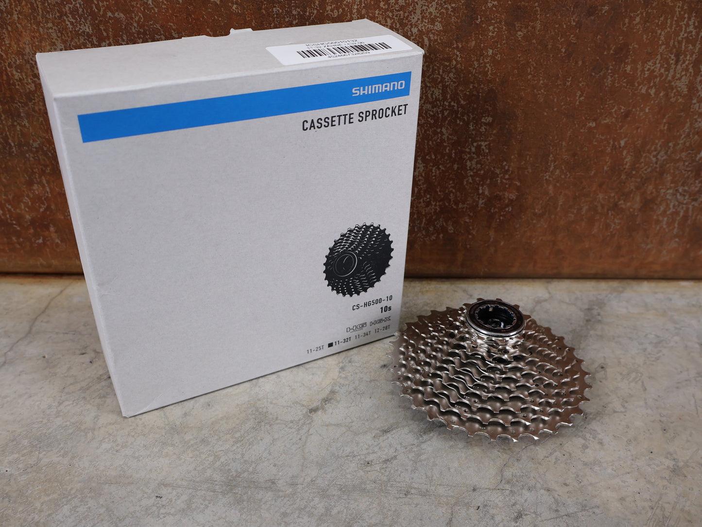 SHIMANO CS-HG500 KASSETTE / 10-FACH / 11-32 & 12-28 / MTB, ROAD & GRAVEL