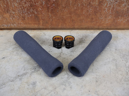 ESI FIT XC ERGONOMISCHE SILIKON-GRIFFE / EXTRA CHUNKY & CHUNKY MIX / SCHWARZ