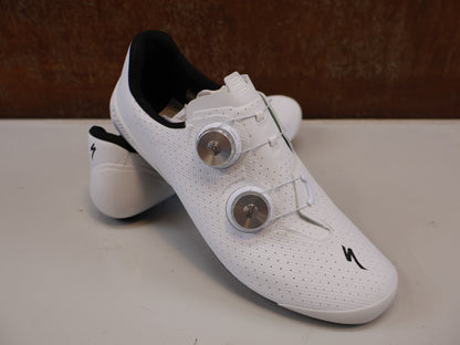 SPECIALIZED S-WORKS TORCH / RENNRADSCHUHE / GR. 42 / WEISS / CARBON