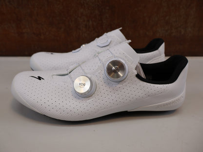 SPECIALIZED S-WORKS TORCH / RENNRADSCHUHE / GR. 42 / WEISS / CARBON