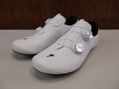 SPECIALIZED S-WORKS TORCH / RENNRADSCHUHE / GR. 42 / WEISS / CARBON