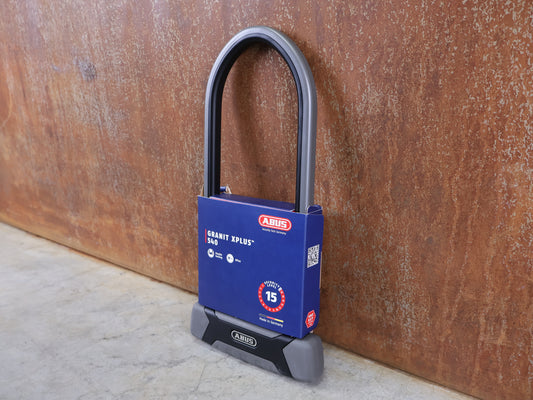 ABUS GRANIT XPLUS 540/160HB300 BÜGELSCHLOSS / 300 MM / LEVEL 15 / BLACK