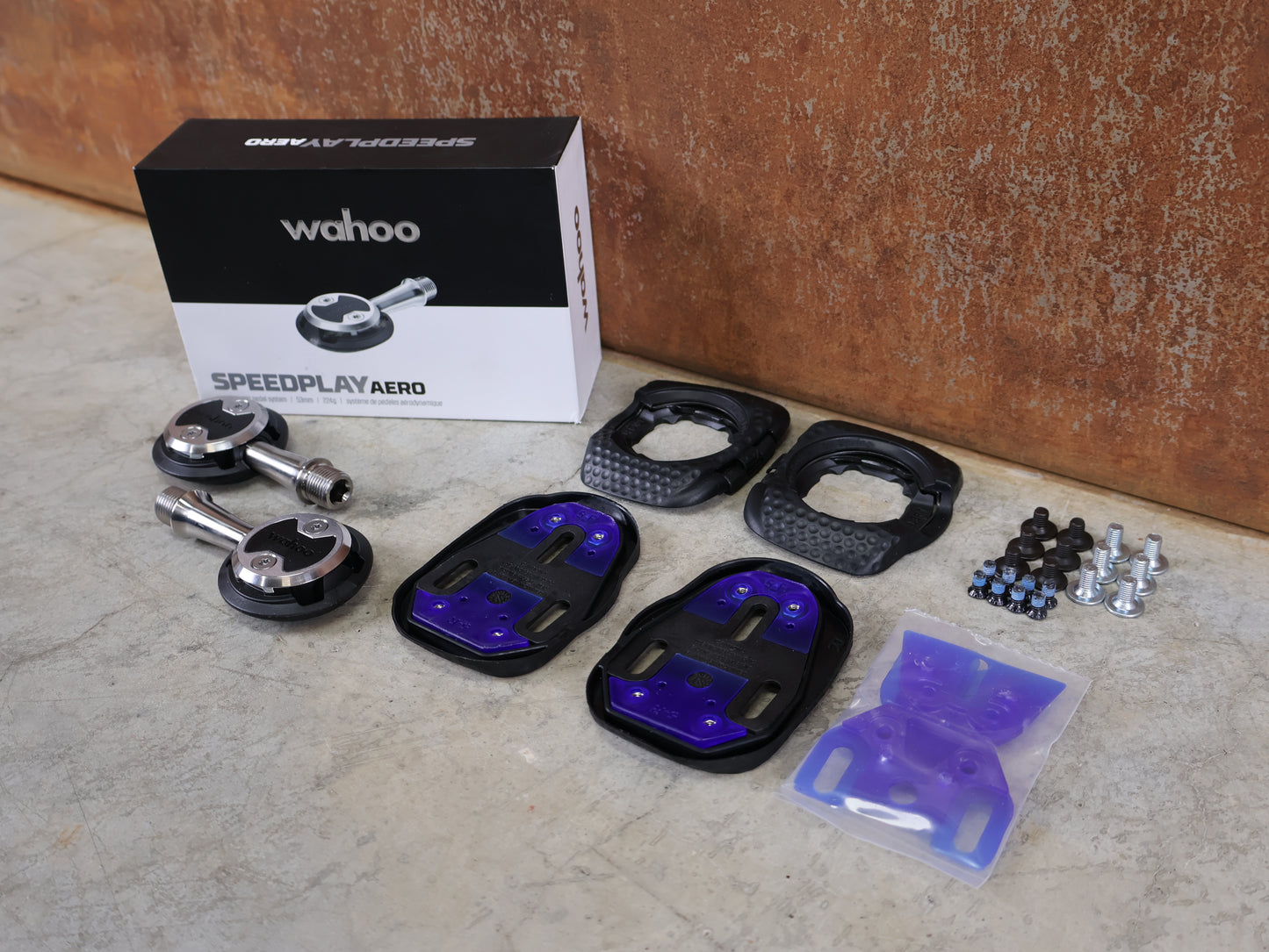 WAHOO SPEEDPLAY AERO PEDALE / STAINLESS STEEL / TRIATHLON & TT / 224G