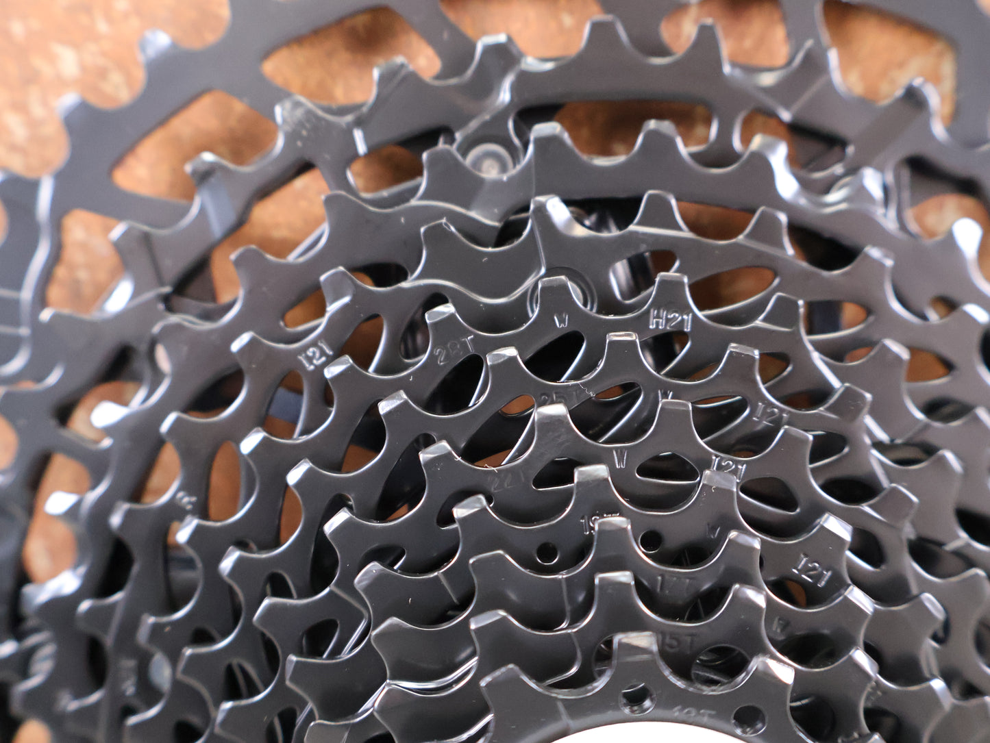 SRAM NX EAGLE PG-1230 KASSETTE / 12-FACH / 11-50 ZÄHNE / HG-FREILAUF / SCHWARZ