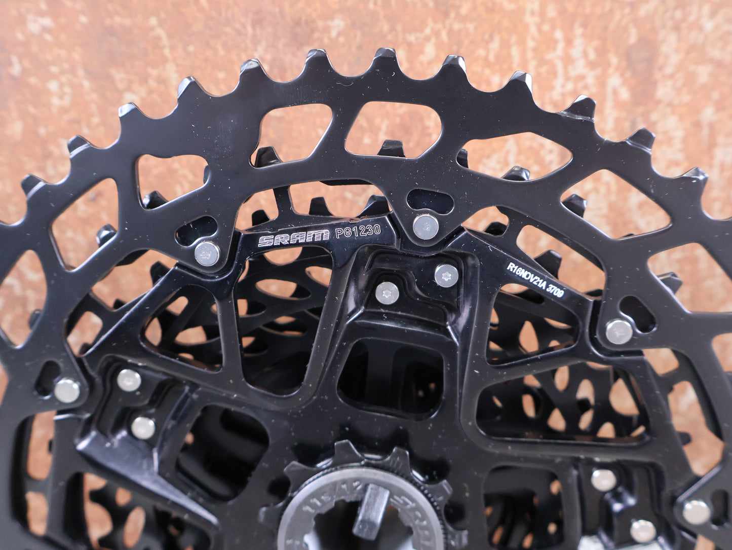 SRAM NX EAGLE PG-1230 KASSETTE / 12-FACH / 11-50 ZÄHNE / HG-FREILAUF / SCHWARZ