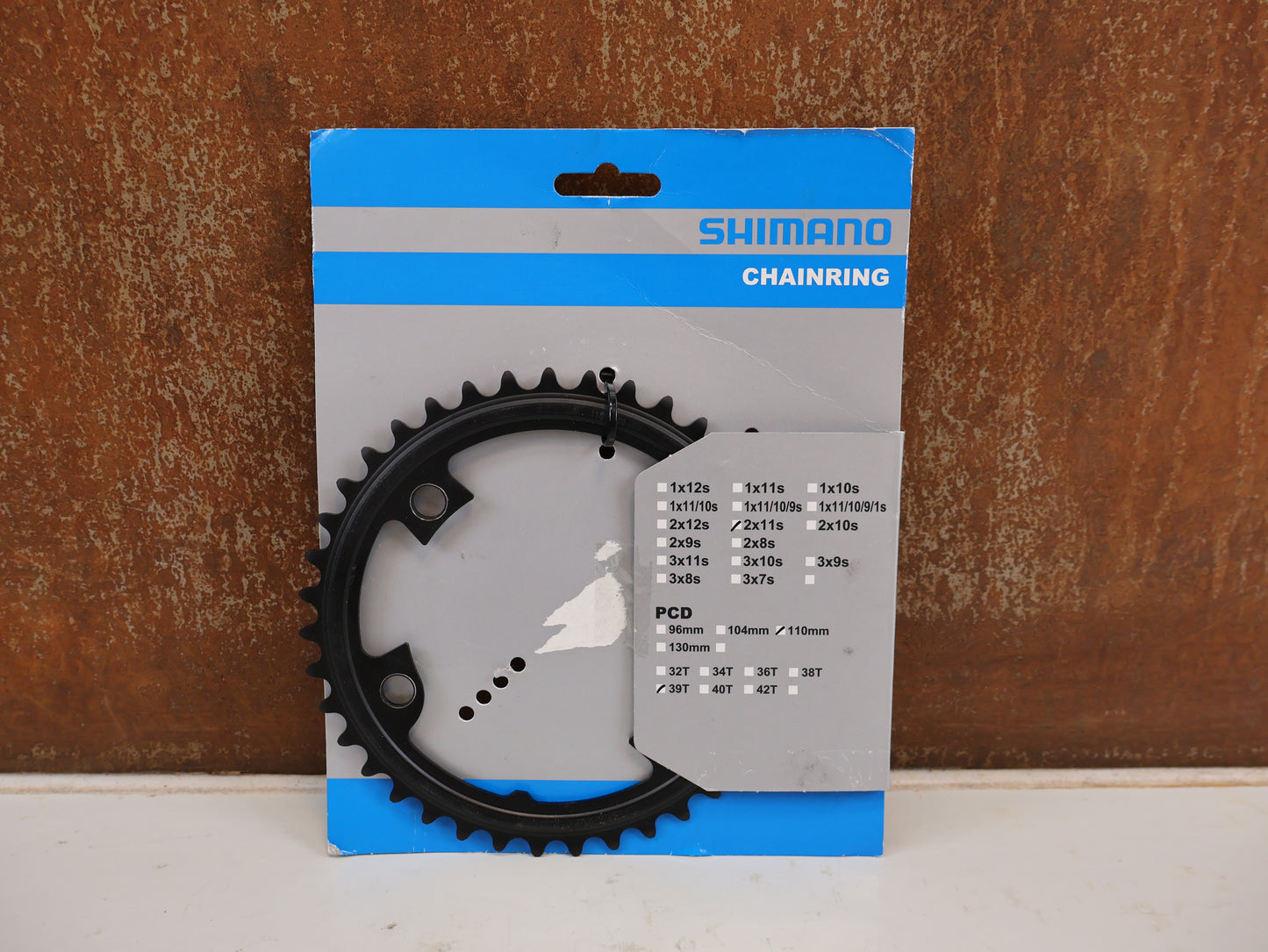SHIMANO 105 FC-R7000 KETTENBLATT 39Z SCHWARZ 110MM