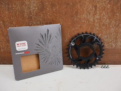 SRAM EAGLE X-SYNC 2 KETTENBLATT 30T 6MM OFFSET SCHWARZ