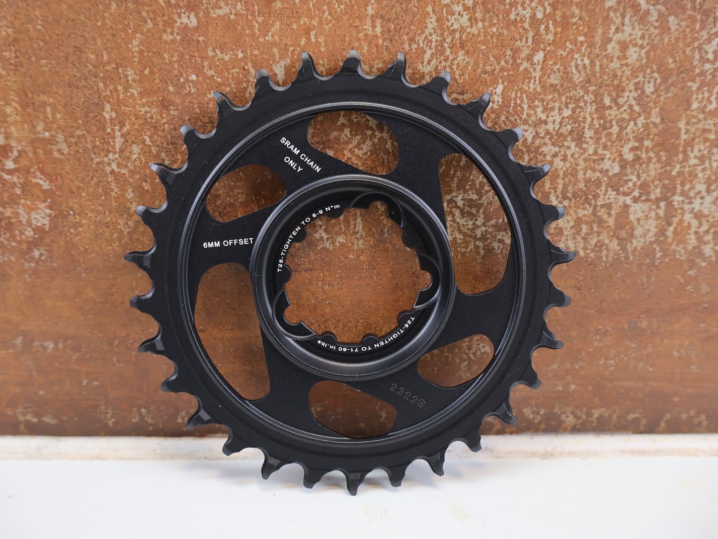 SRAM EAGLE X-SYNC 2 KETTENBLATT 30T 6MM OFFSET SCHWARZ