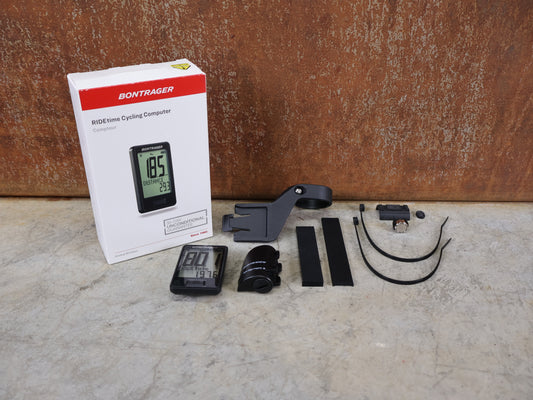 BONTRAGER RIDETIME FAHRRADCOMPUTER / ANALOG / BLACK / 40G