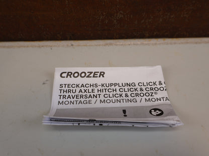 CROOZER STECKACHSKUPPLUNG XL / 12X142-148MM / M12X1.00 / B-WARE REIN 167MM