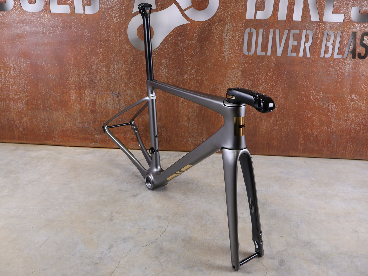 ENVE MELEE / CARBON RAHMENSET / DAMASCUS GREY / 2024 / 52 CM