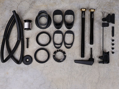 TREK MADONE SLR GEN 8 CARBON DISC RAHMENSET ICON TÊTE DE LA COURSE XS