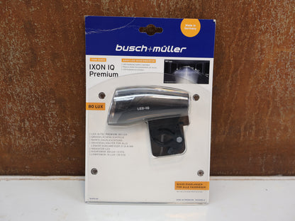 B+M IXON IQ PREMIUM / AKKU LED SCHEINWERFER / 80 LUX / STVZO / FRONTLEUCHTE