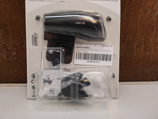 B+M IXON IQ PREMIUM / AKKU LED SCHEINWERFER / 80 LUX / STVZO / FRONTLEUCHTE