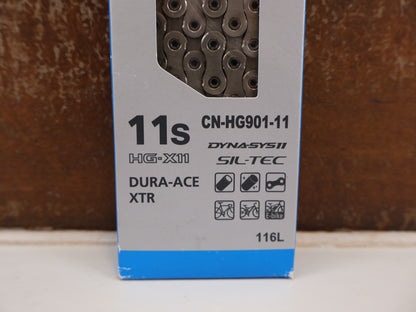 SHIMANO DURA-ACE XTR CN-HG901 11-FACH KETTE 116 GLIEDER